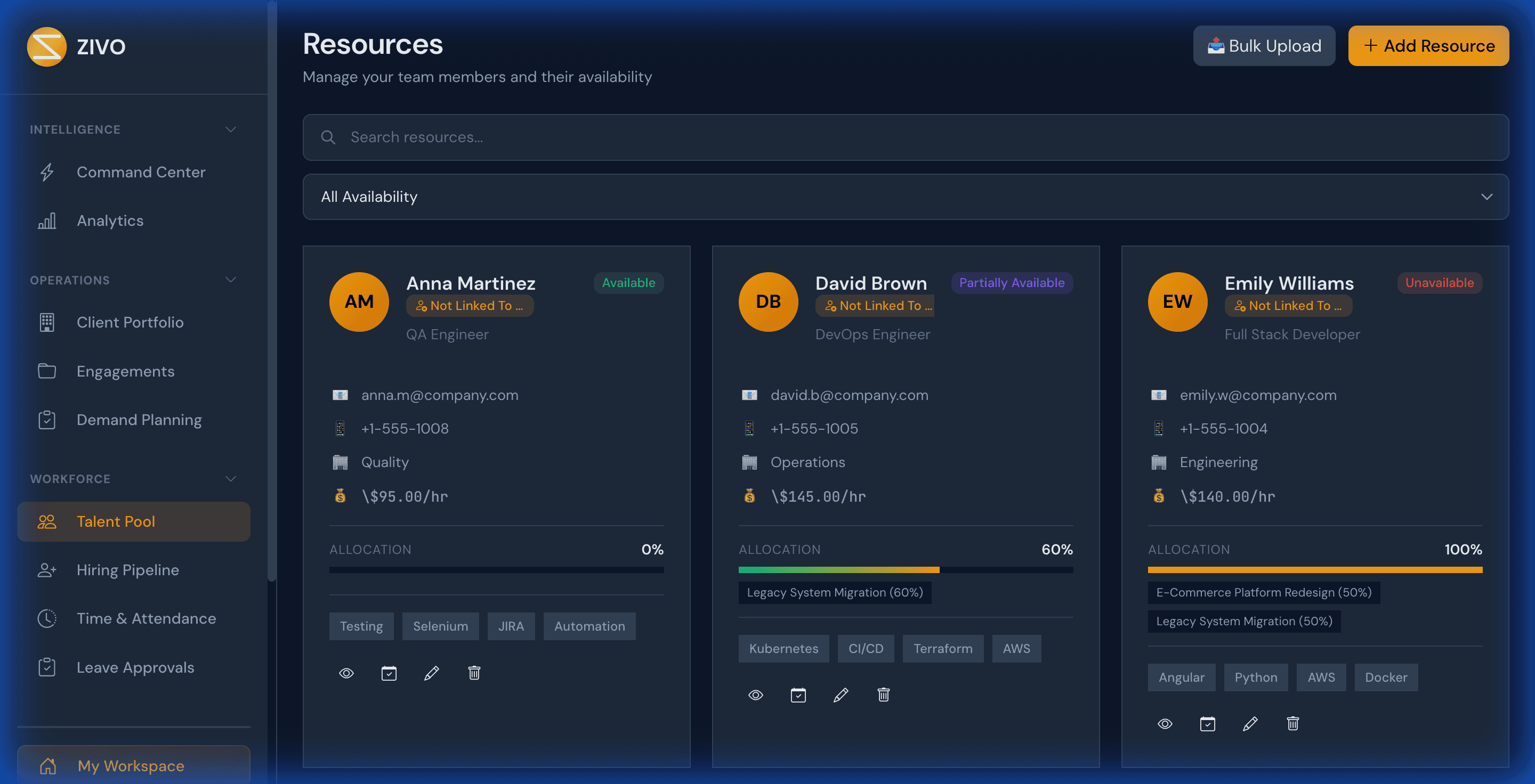Talent Pool Management